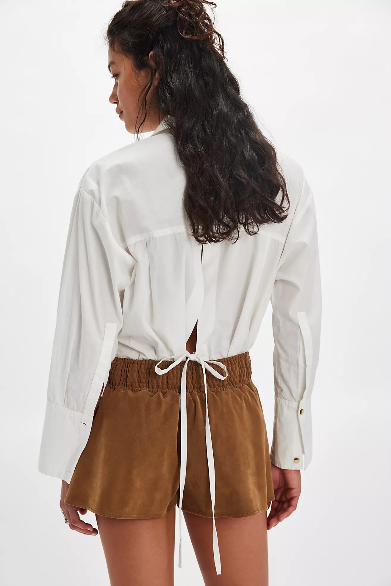 Free People - We The Free Paradise Found Suede Skort