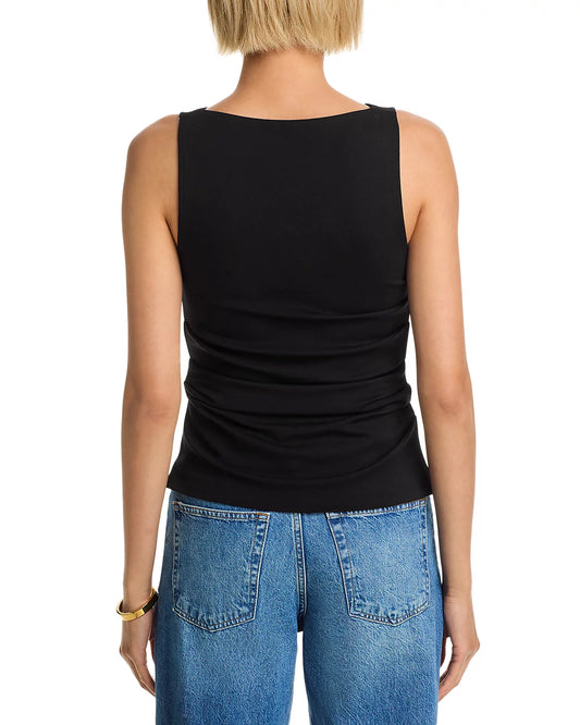 Rag & Bone - Irina Ponte Shirred Tank