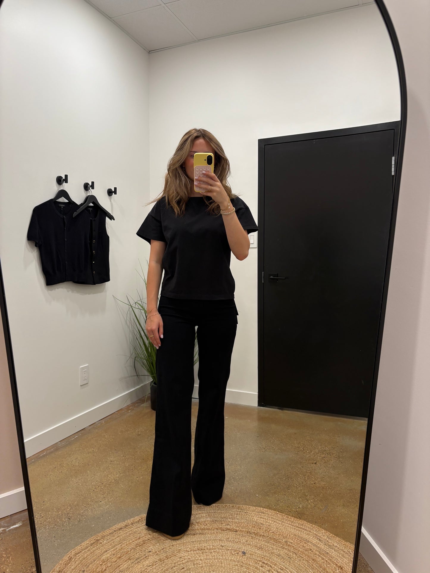 Rag & Bone - Skylar High-Rise Trouser Jean - Black