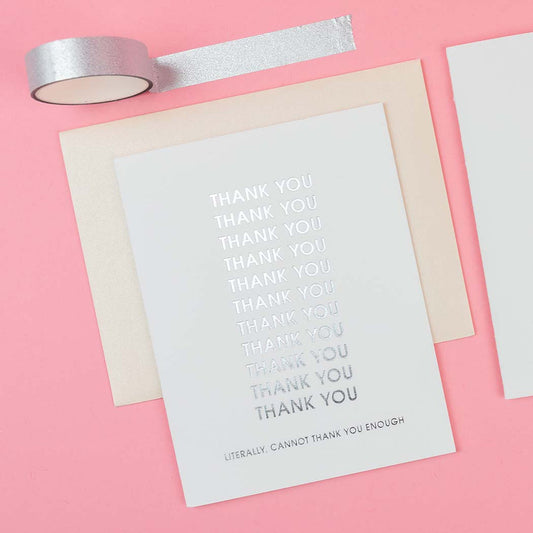 Chez Gagné - Cannot Thank you Enough Card