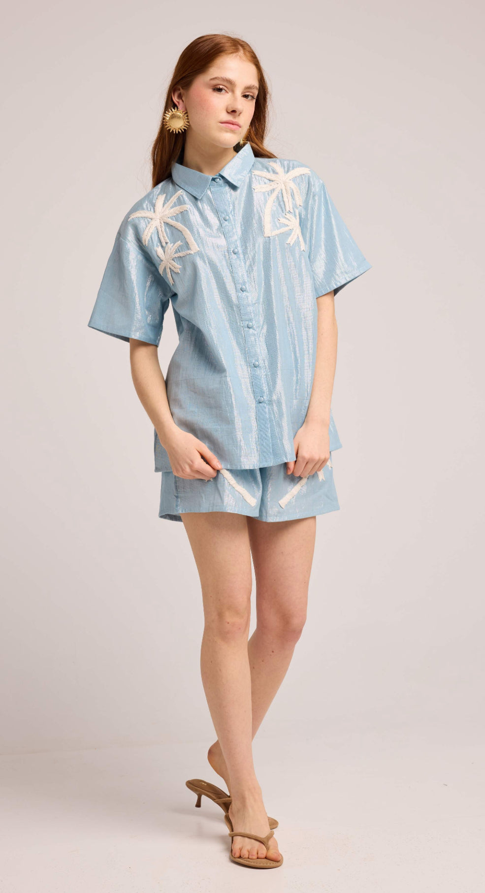 Louizon - Palm Button Up