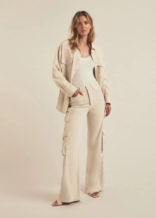 Favorite Daughter - Dad Shacket - Bone