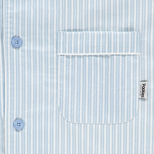 Pockies - Double Striped Pyjama Shirt