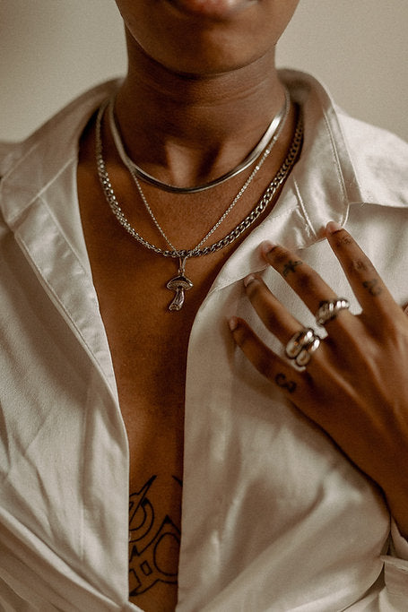 Au Naturale Jewelry - La Mujer Curb Chain