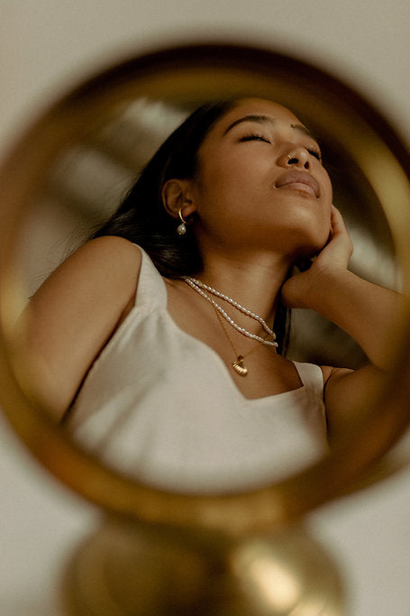 Au Naturale - Cali Pearls Choker Necklace