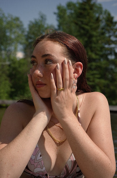 Au Naturale Jewelry - Views Signet Ring
