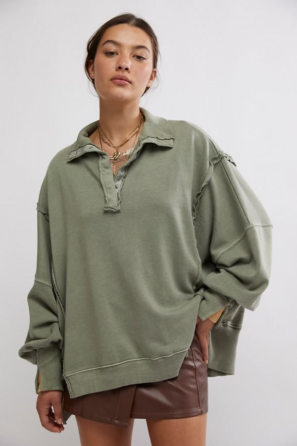 Free People - Camden Henley - Laurel Oak