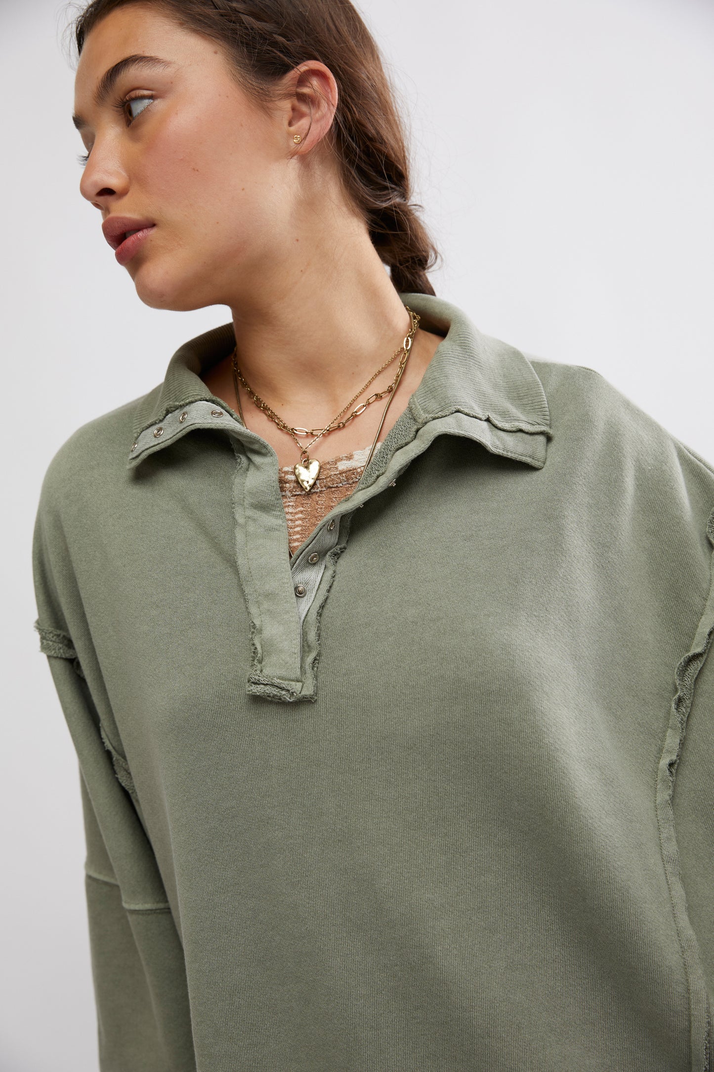 Free People - Camden Henley - Laurel Oak
