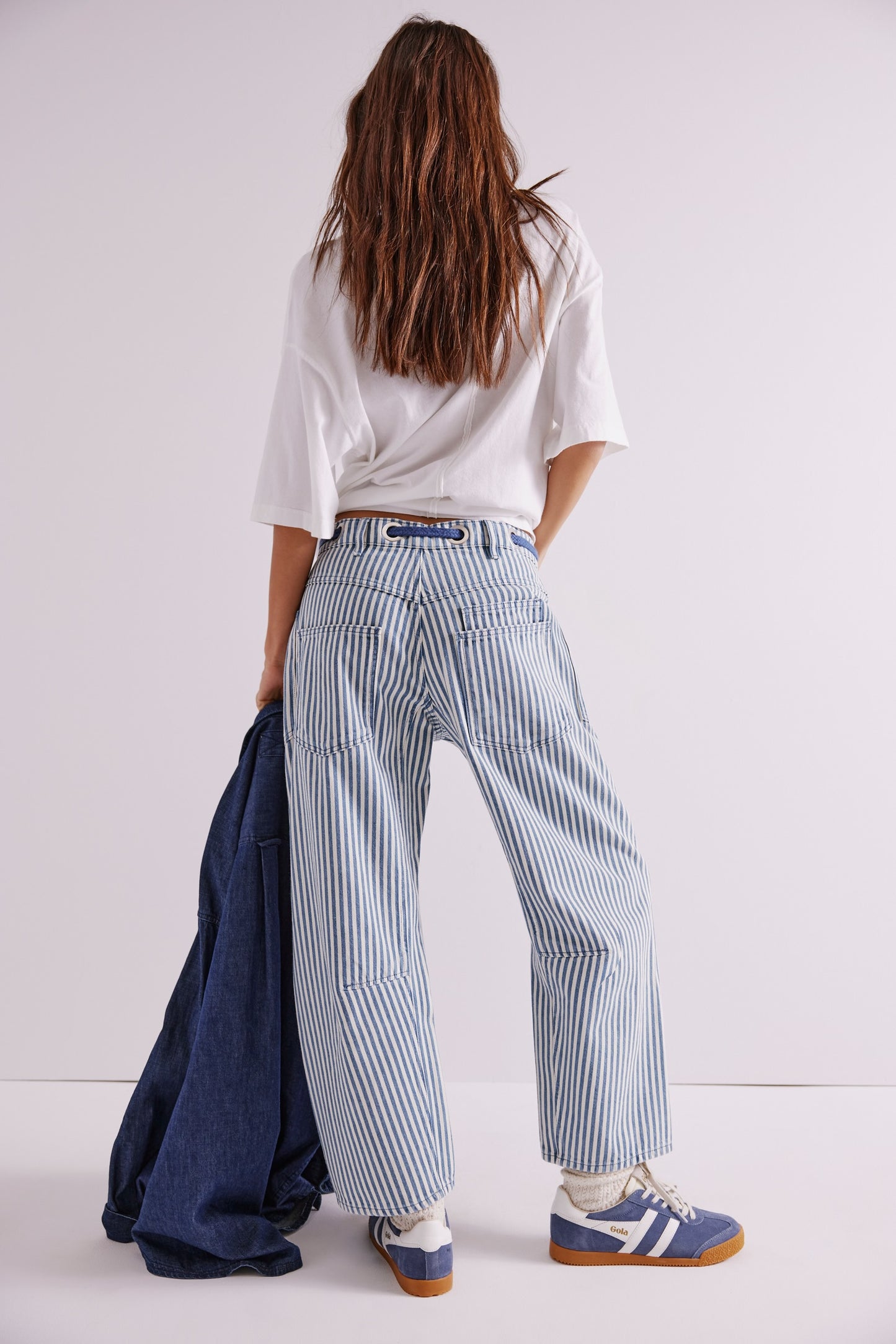 Free People - Moxie Railroad - Dark Slate