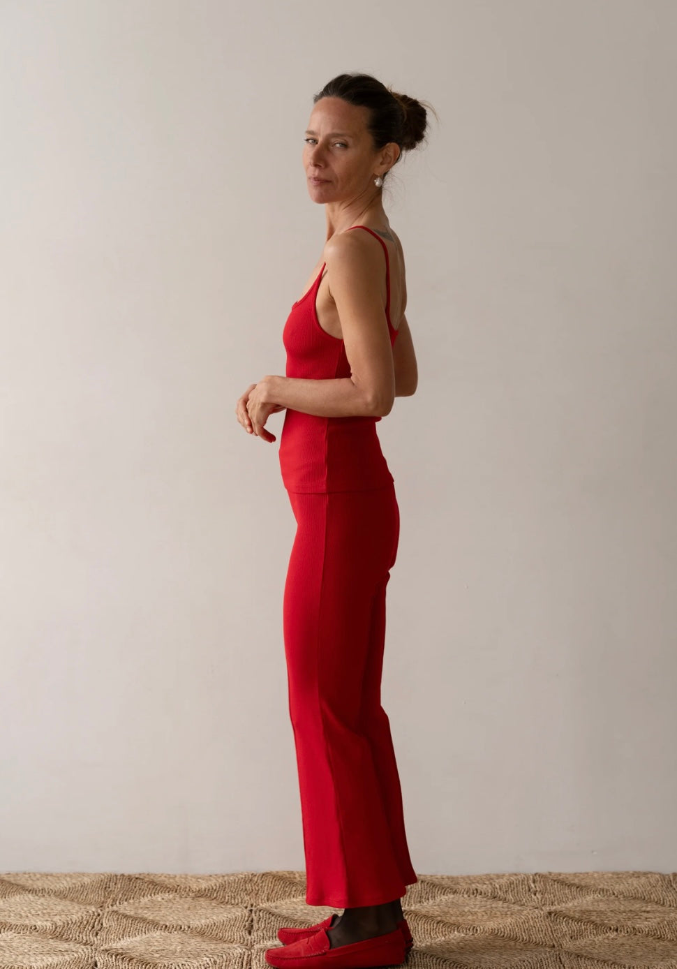 Donni - The Rib Kick Flare - Bell Pepper