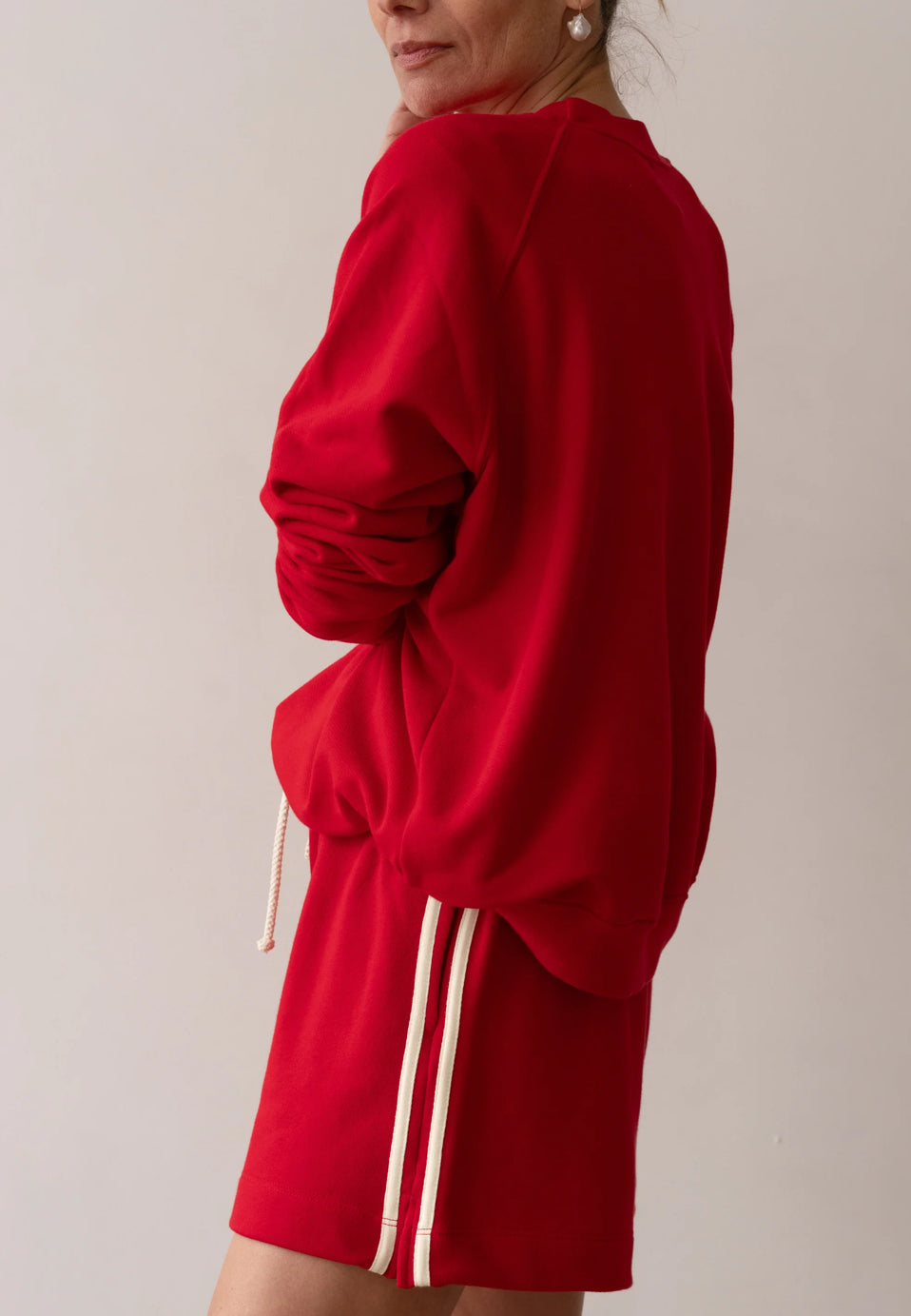 Donni - Eco-Terry Crewneck - Bell Pepper