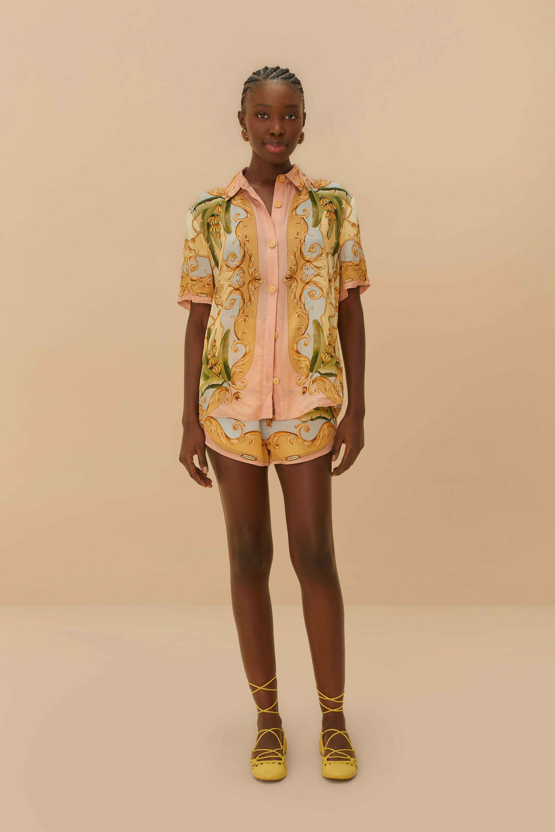 FARM Rio - Banana Royalty Kalendoscope Shirt
