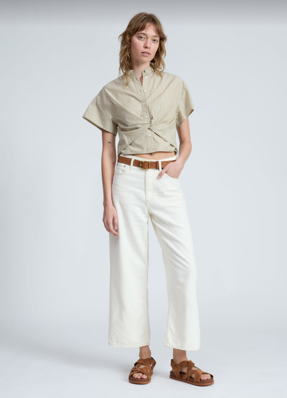 Rag & Bone - Featherweight Andi Wide Leg - Ecru