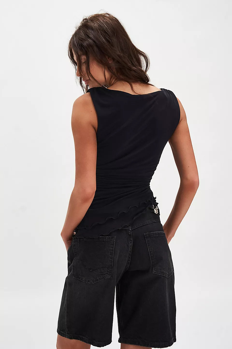 Free People - Ash Knit Top - Black