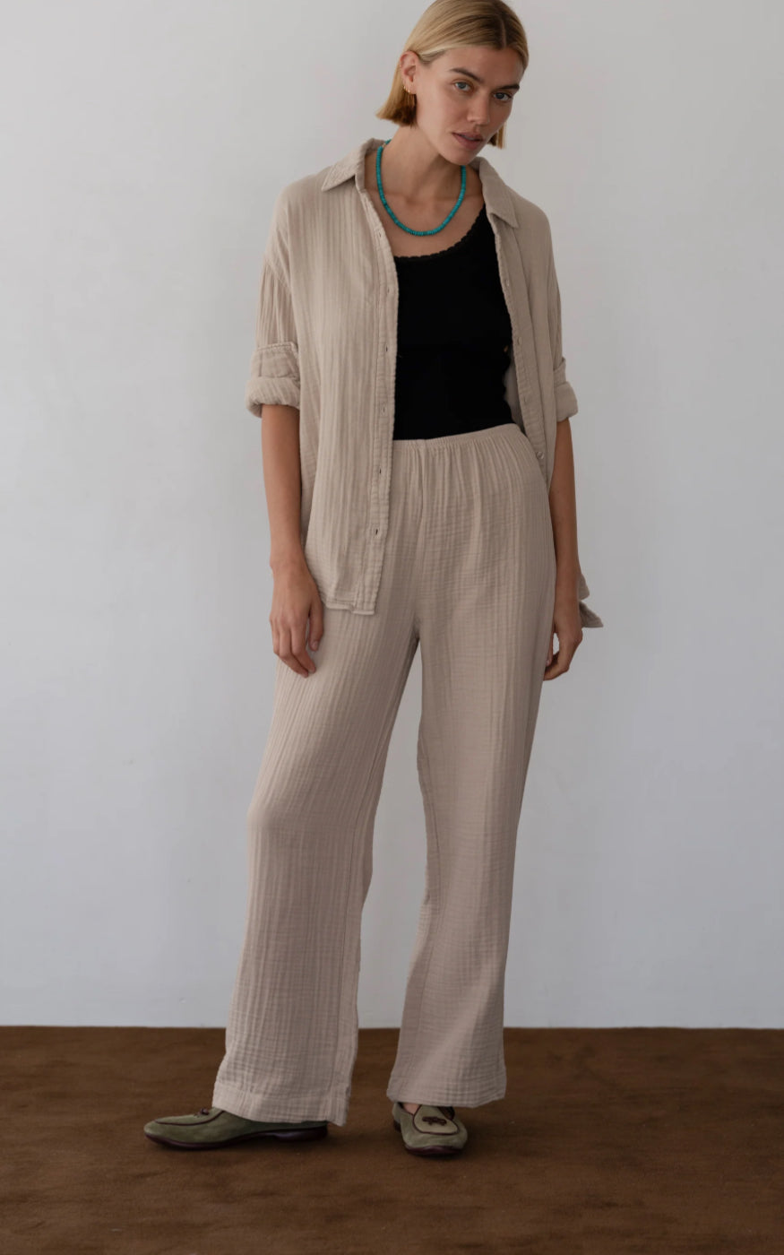 Donni - Bubble Simple Crop Pant