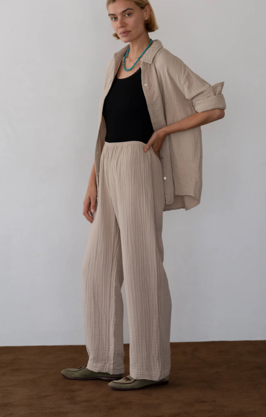 Donni - Bubble Simple Crop Pant