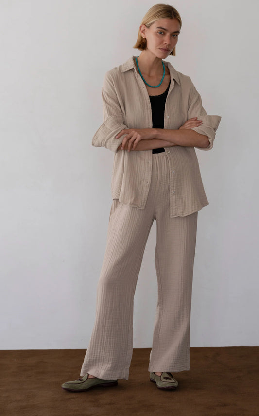 Donni - Bubble Simple Crop Pant