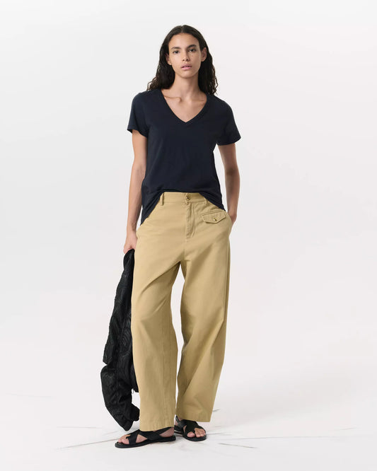 Rag & Bone - The Slub Vee - Black