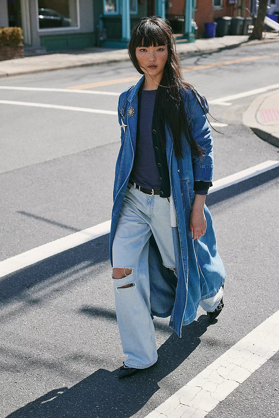 Free People - Monique Indigo Duster