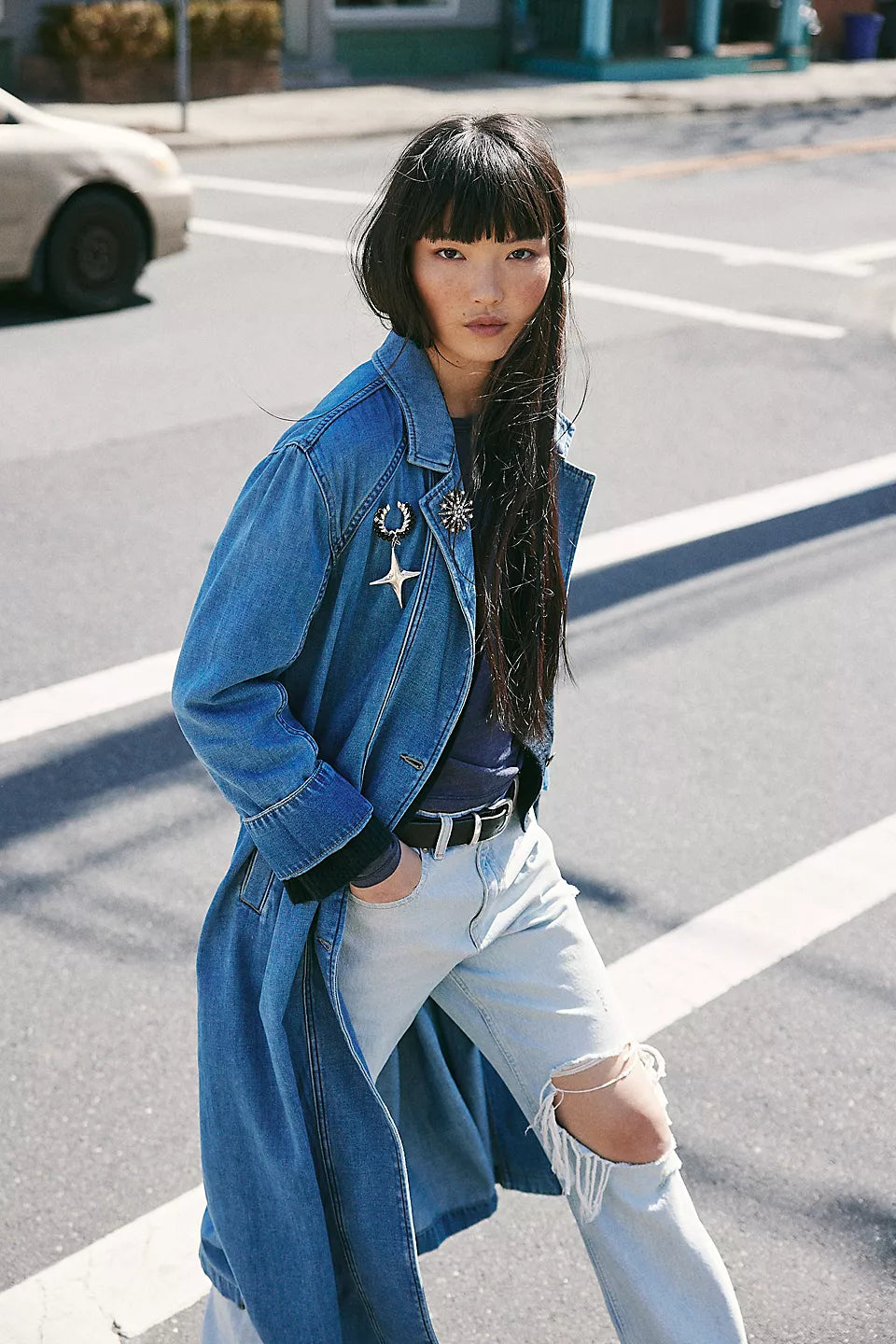 Free People - Monique Indigo Duster