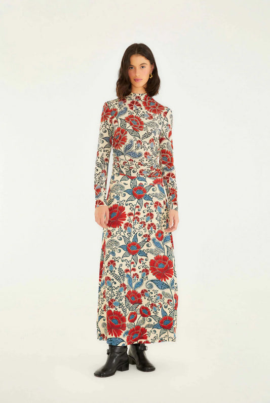 FARM Rio - Francesca Sand Jersey Blouse