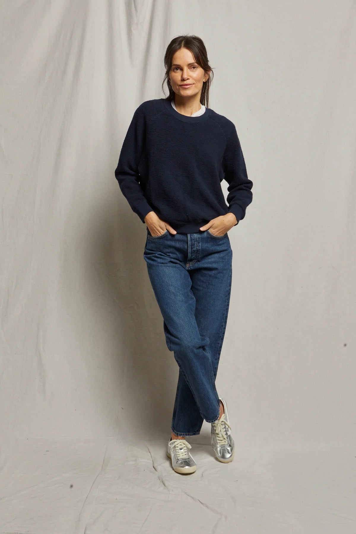 perfectwhitetee - Ziggy Sweatshirt - Navy
