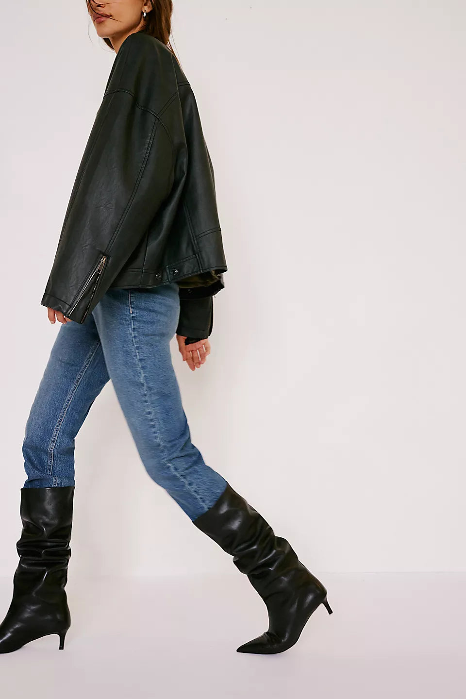Free People - Kiki Kitten Heel Boot