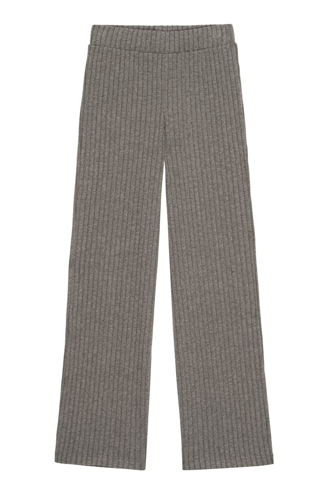 Donni - Sweater Rib Kick Flare - Charcoal