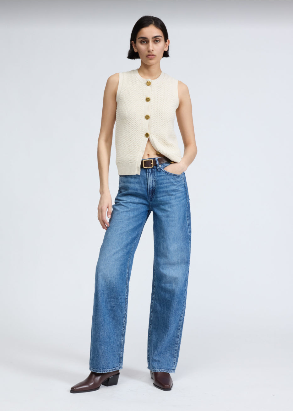 Rag & Bone - Featherweight Logan Wide - River