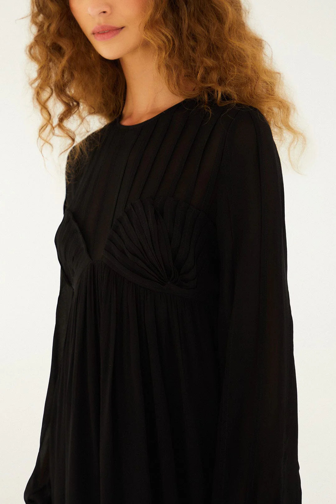 FARM Rio - Black Shell Mini Dress