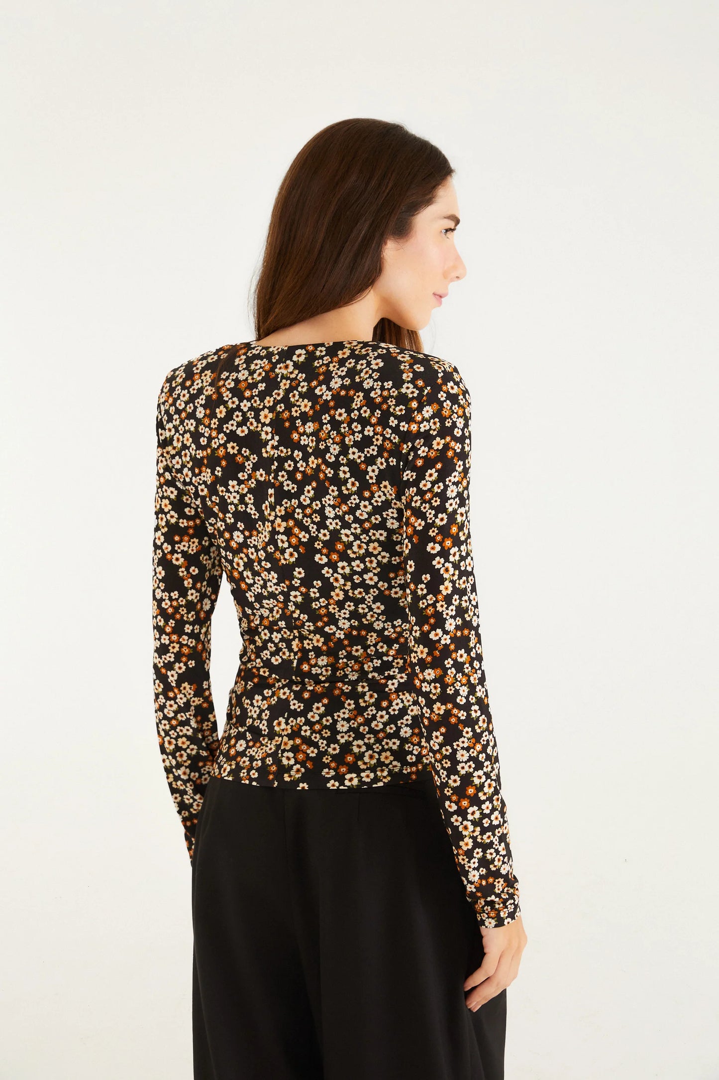 FARM Rio - Tiny Flowers Jersey Blouse