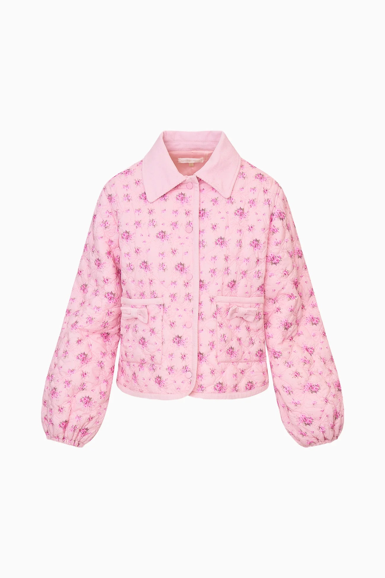 LOVESHACKFANCY - Quinlette Quilted Jacket - Floral