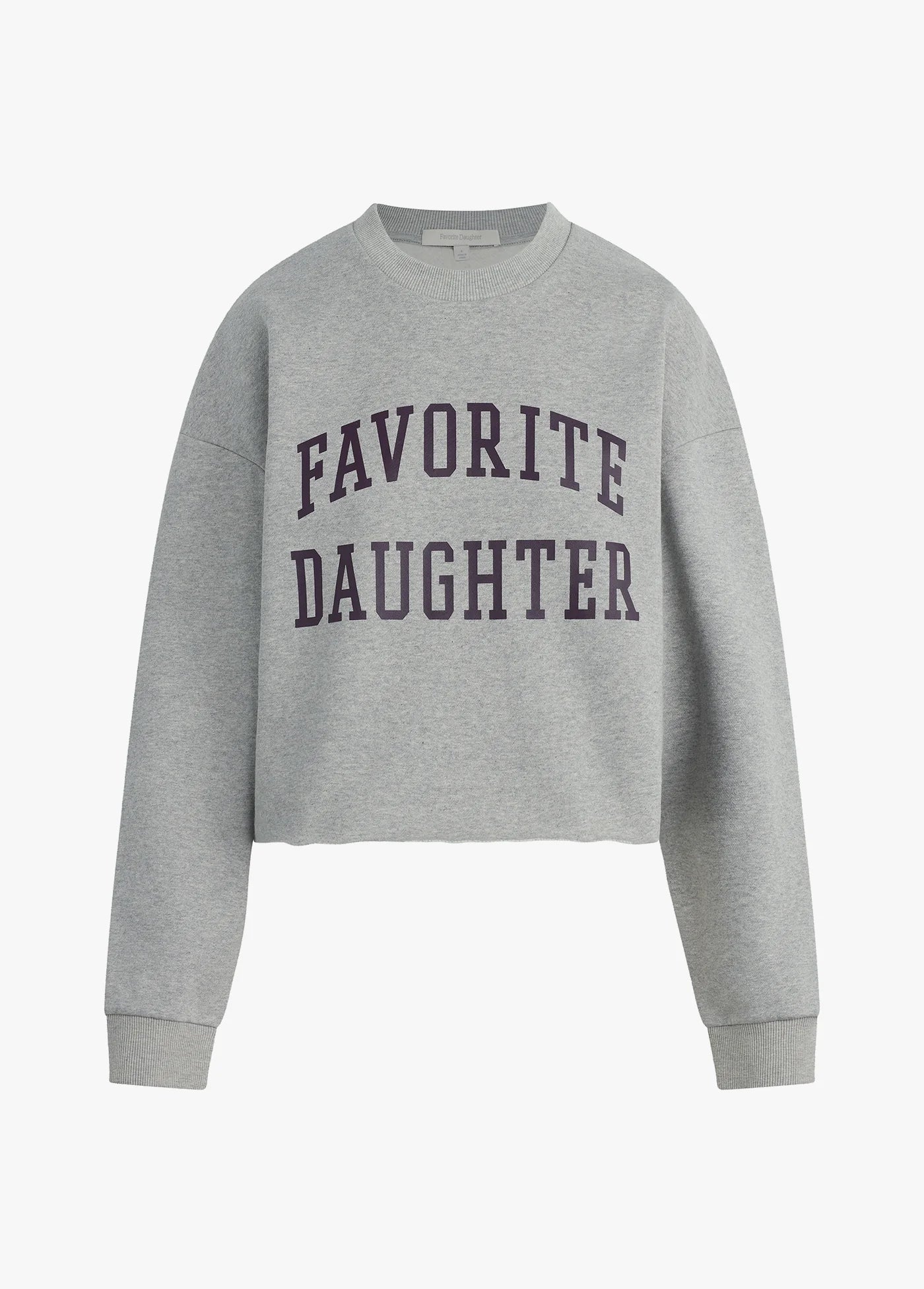 Favorite Daughter - Cropped Collegiate Sweatshirt