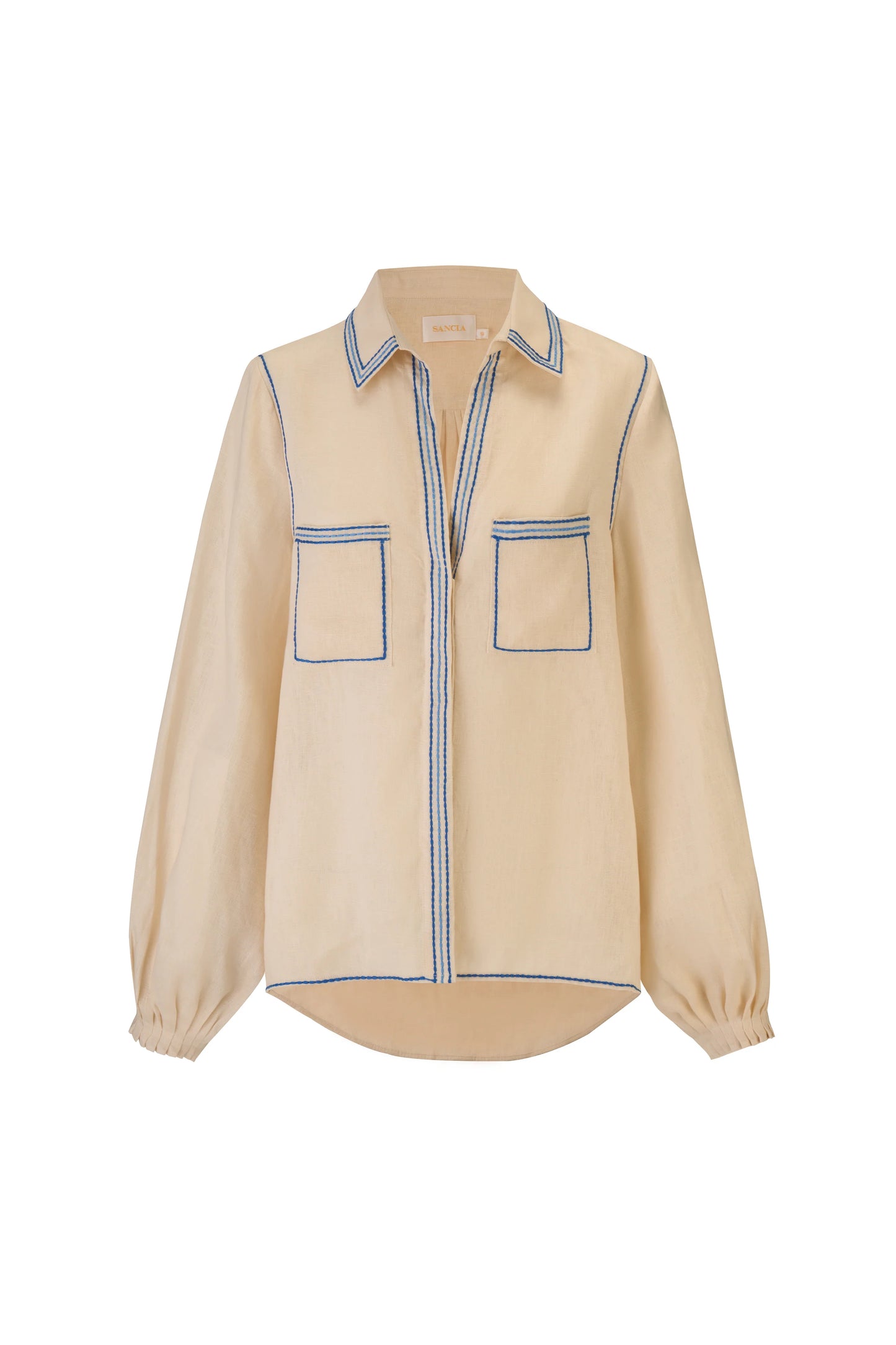 Sancia - The Sabrina Shirt - Cloud