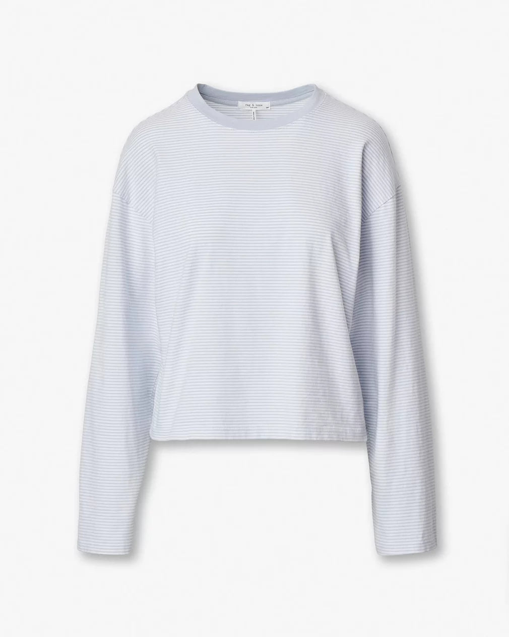 Rag & Bone - Kelly Boxy Long Sleeve - Blue Stripe