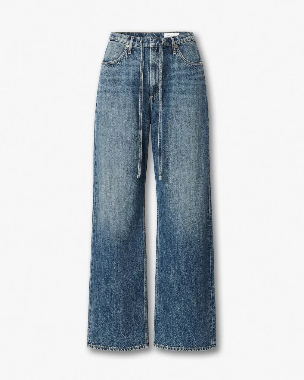 Rag & Bone - Phoebe Drawstring Wide Jean - Delcan