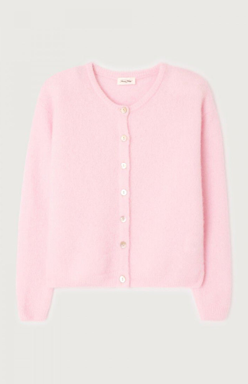 American Vintage - Vitow Cardigan - Sugared Almond Melange