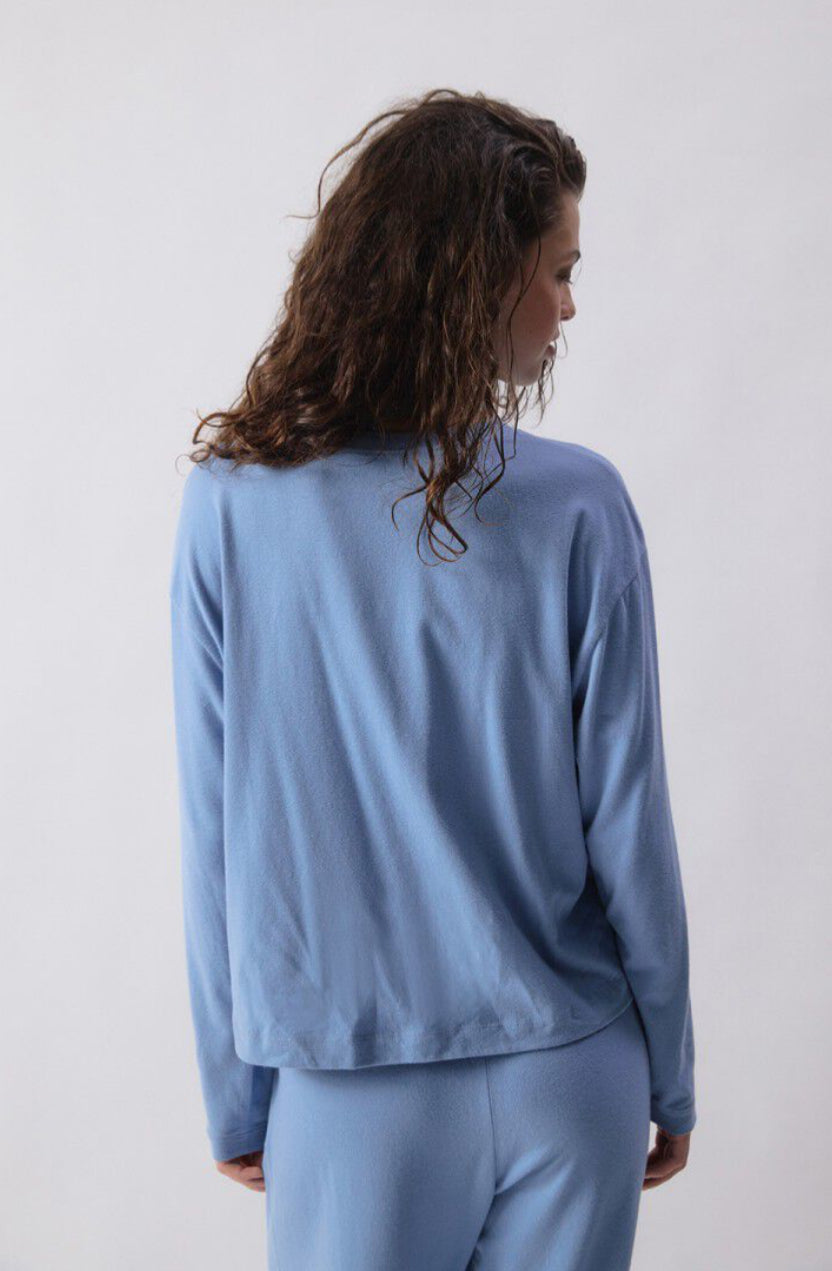 American Vintage - Ypawood T-Shirt - Blue Melange