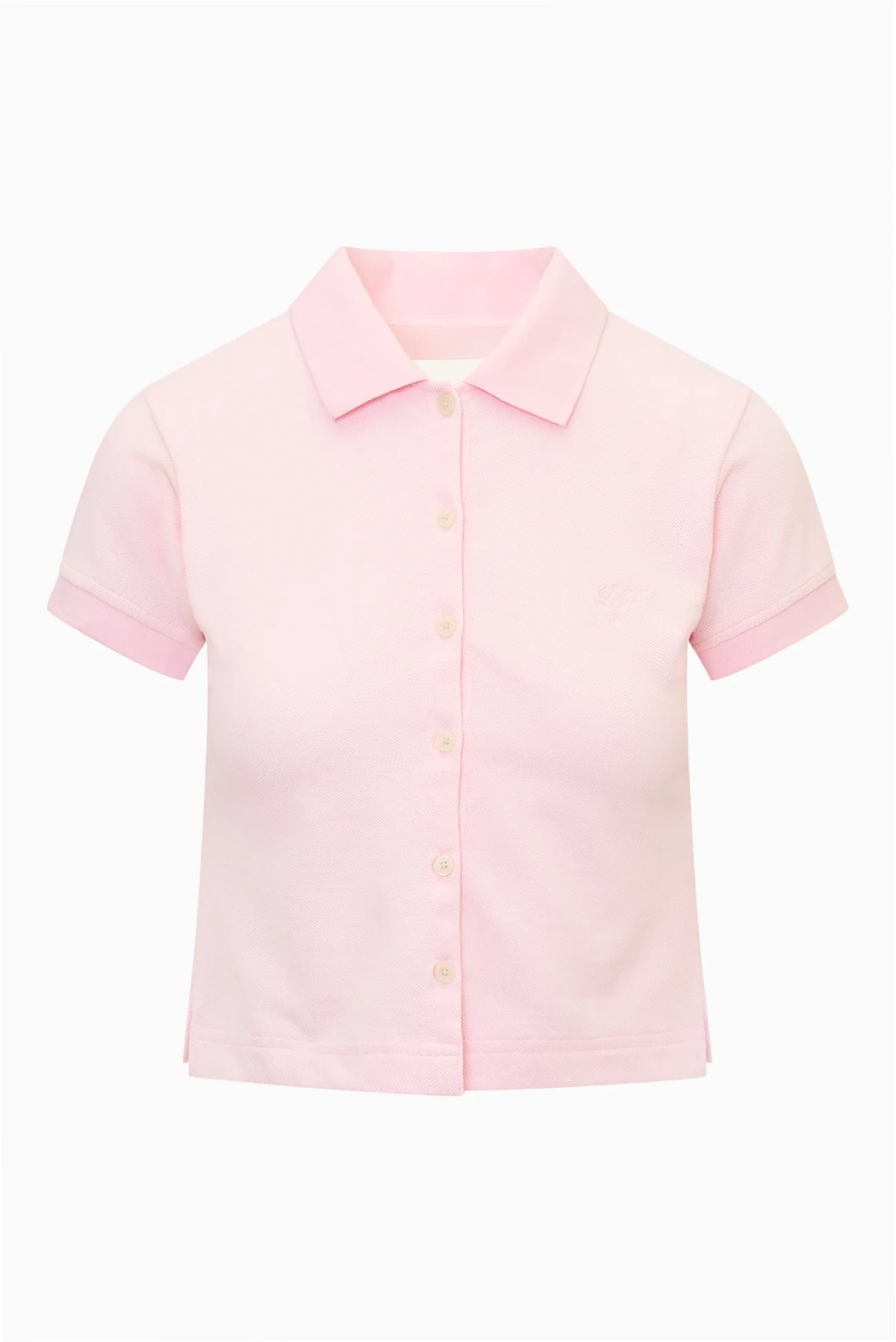 LOVESHACKFANCY - Finlynn Polo - Pink Shore