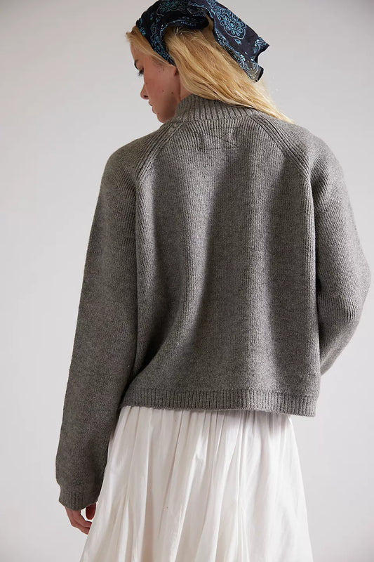 Free People - On It Zip-Up Cardigan