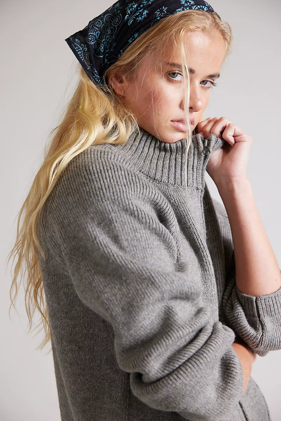 Free People - On It Zip-Up Cardigan