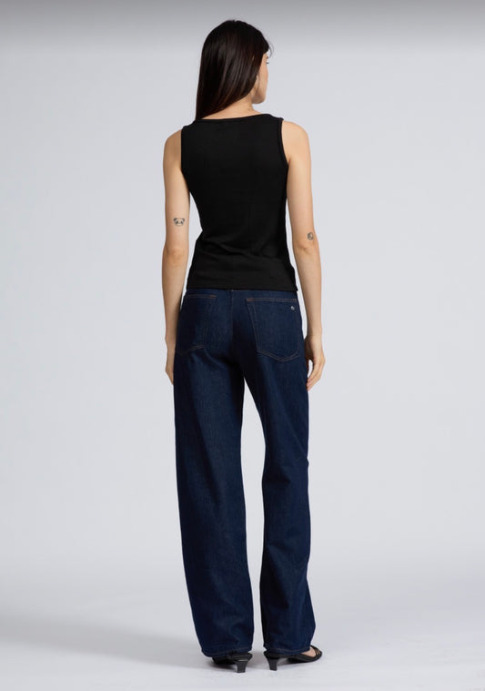Rag & Bone - Knit V-Neck Tank - Black
