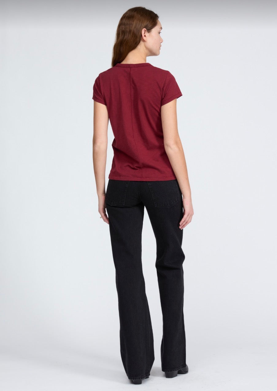 Rag & Bone - The Slub Tee - Pomegranate
