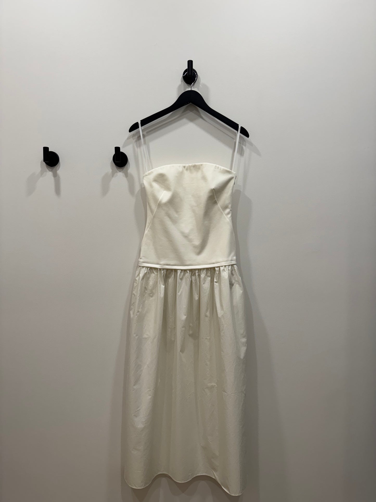 Rag & Bone - Irina Mixed Media Strapless Dress