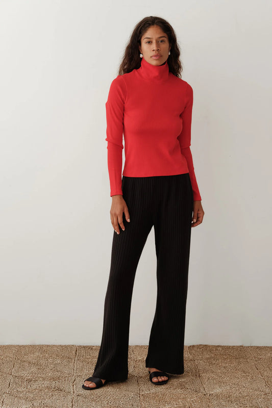 Donni - The Sweater Rib Simple Pant