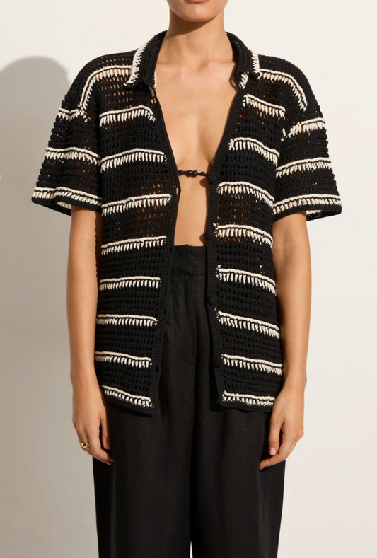 Faithfull the Brand - Gioia Handmade Crochet Shirt