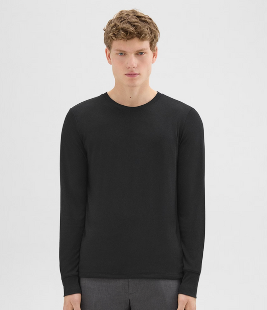 Theory - Men's Essential Longsleeve in Black