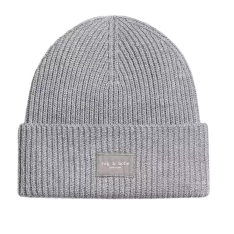 Rag & Bone - Blake Beanie in Heather Grey
