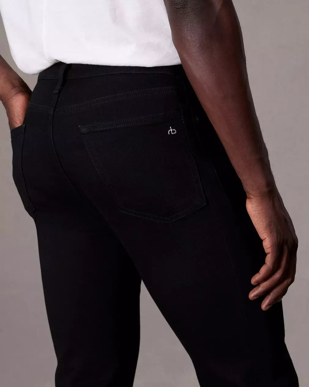 Rag & Bone - Fit 2 Authentic Stretch in Black