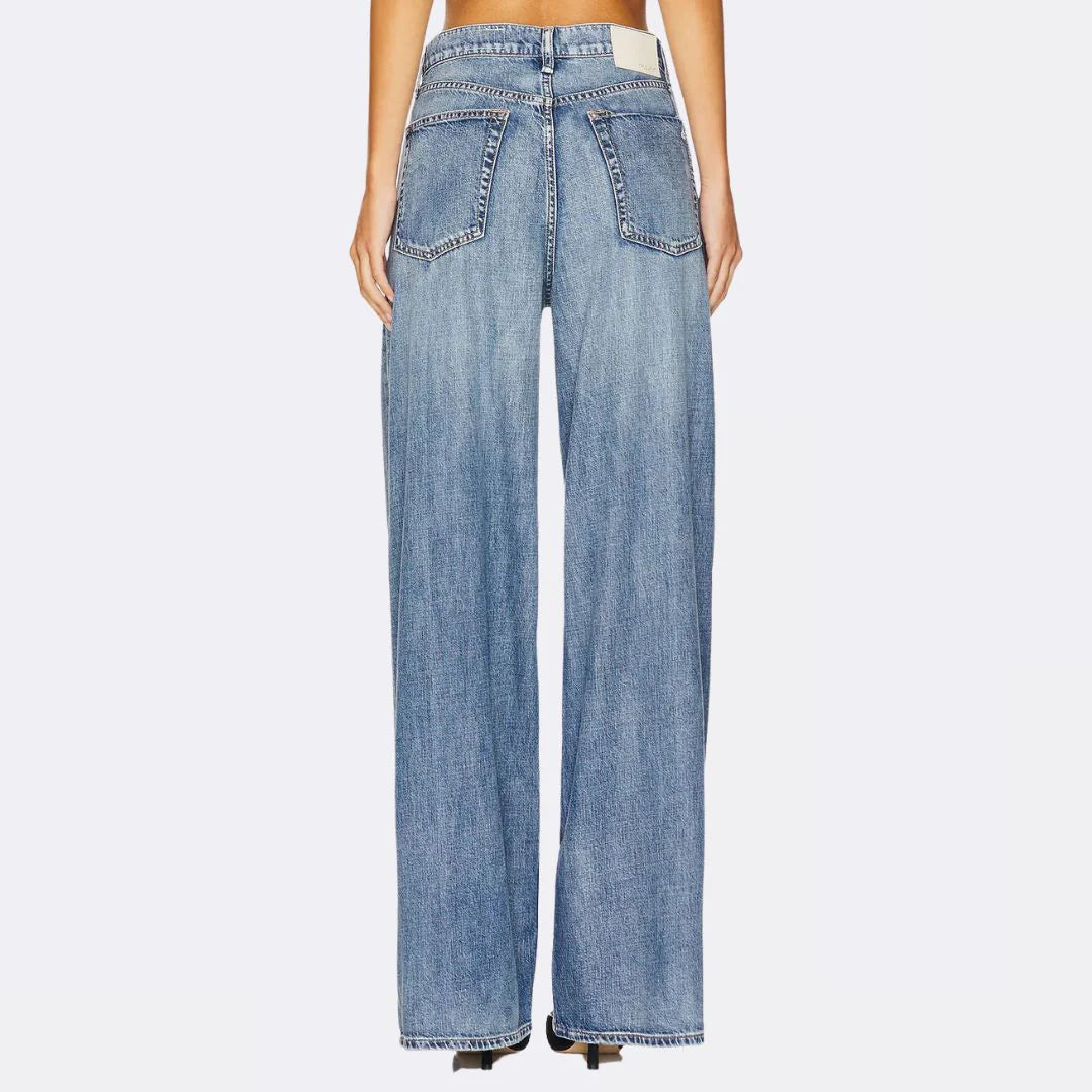 Rag & Bone - Featherweight Sofie High-Rise Full Length Wide in Beverly